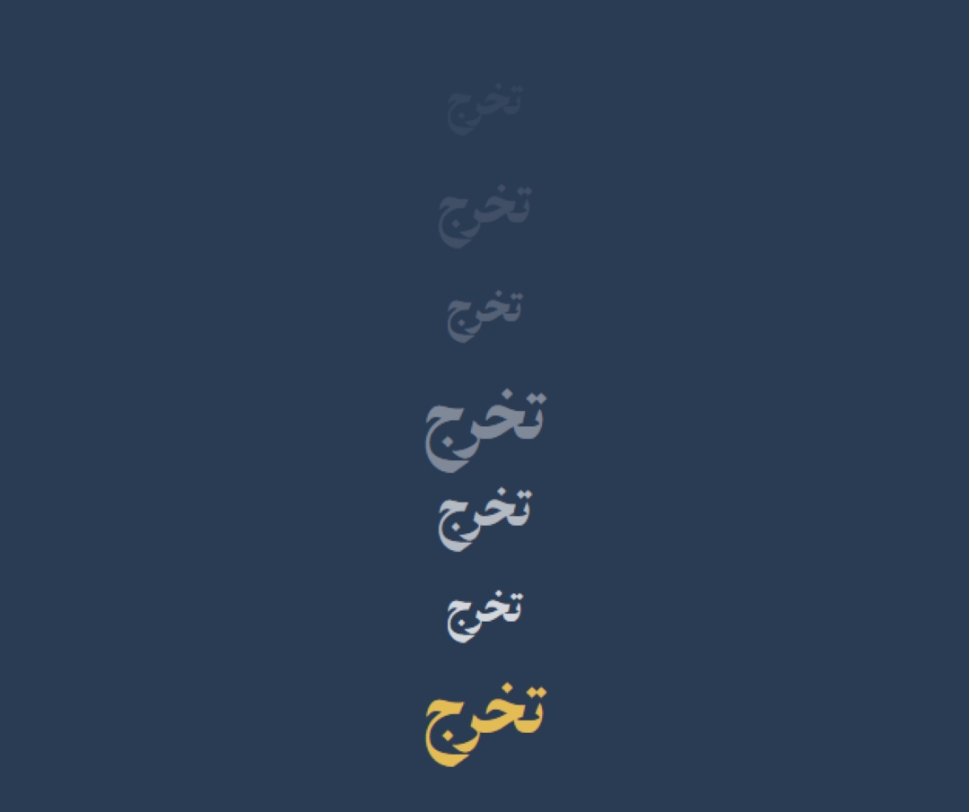 العديد من التخرجات blue modern-bold