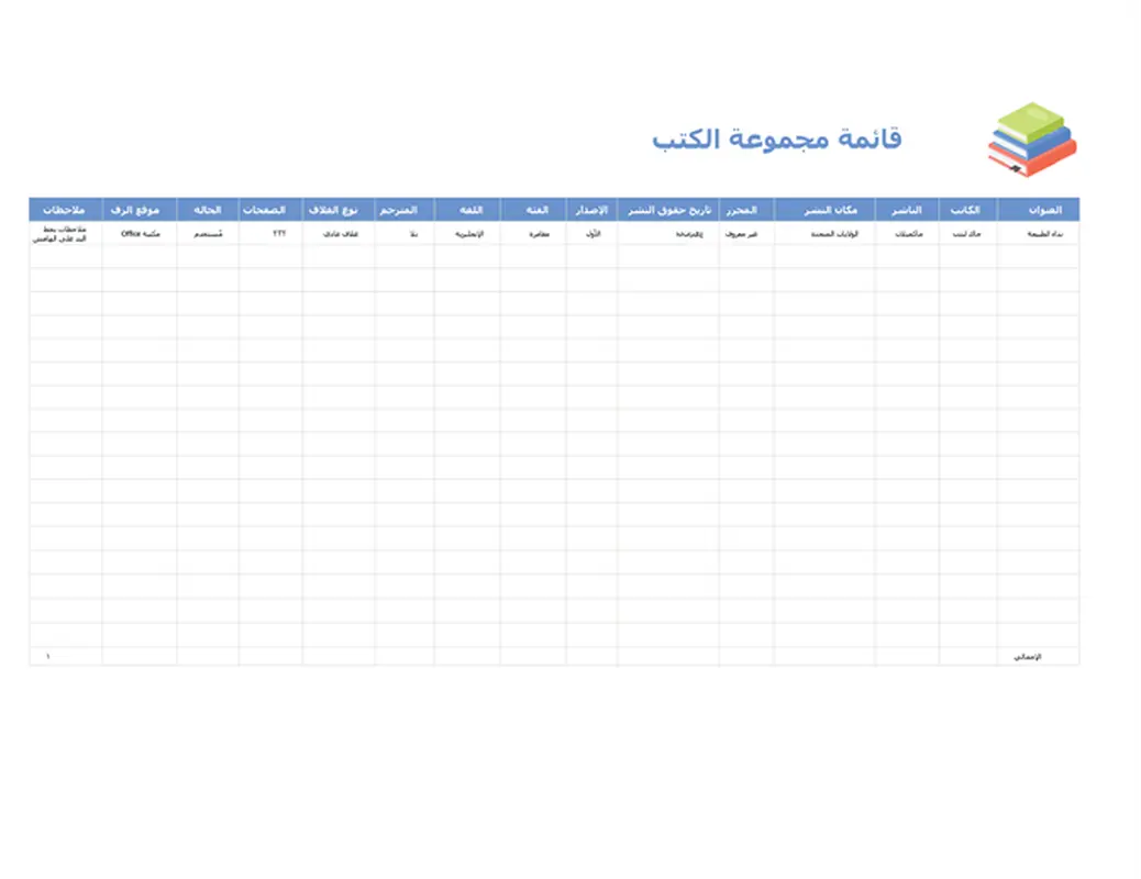 قائمة مجموعة الكتب modern simple