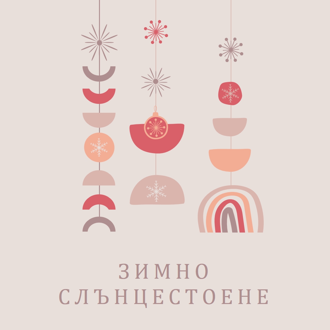 Прекрасно зимно слънцестоене gray organic-boho