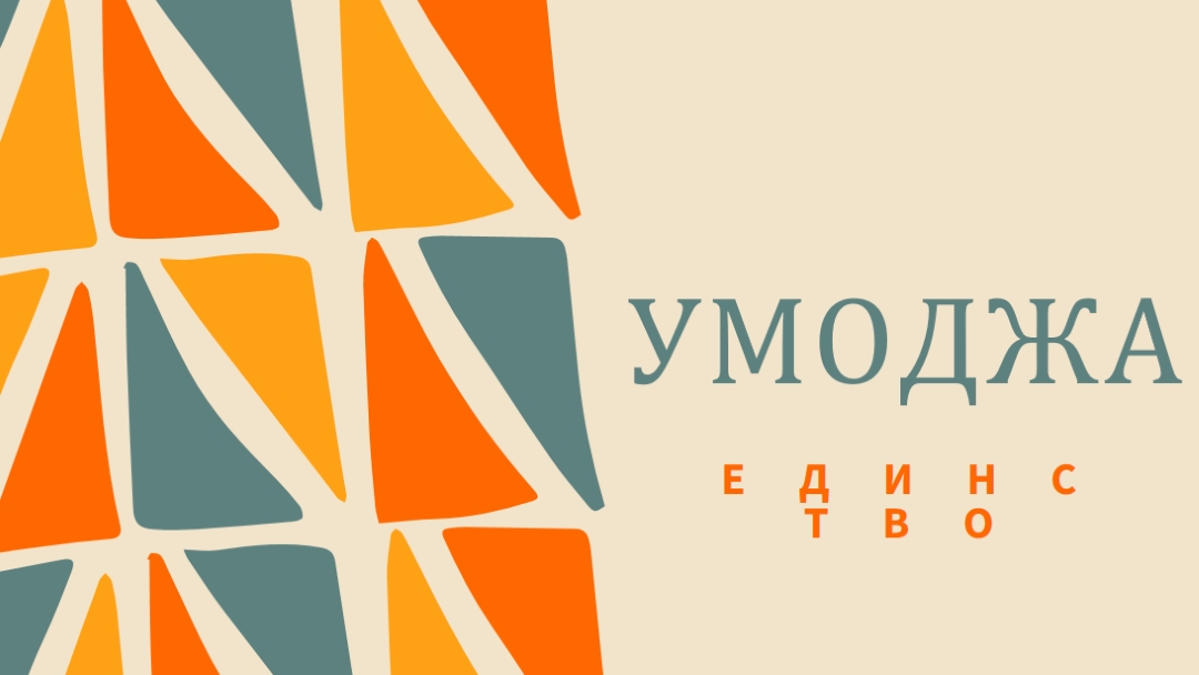 Празнуваща Умоя brown whimsical-color-block