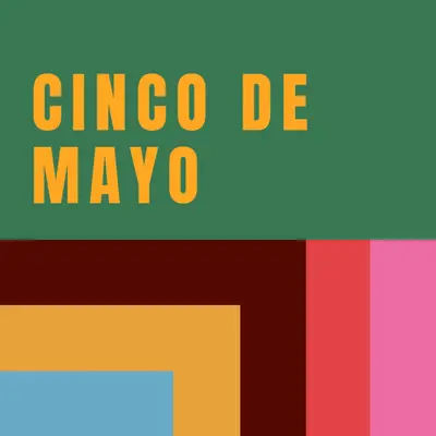 Celebrating Cinco de Mayo green modern-color-block