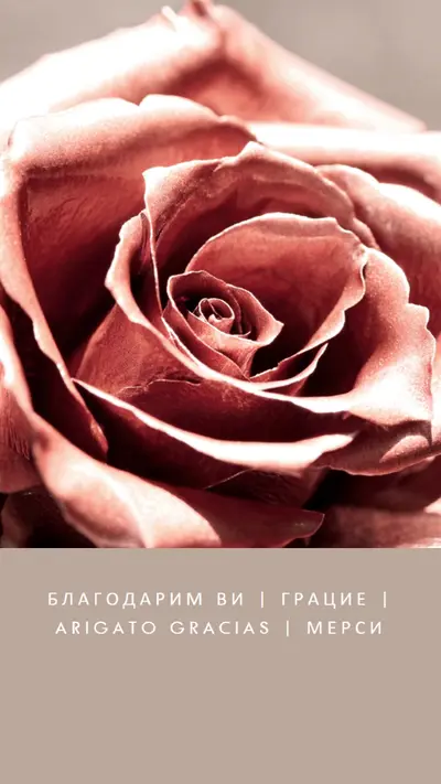Цвете на доброта pink modern-simple