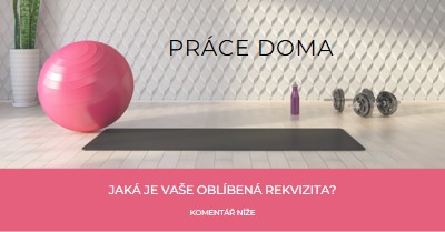 Práce doma gray modern-bold