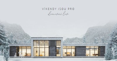 Víkendy jsou určené pro white modern-simple