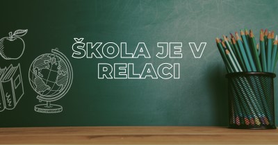 Škola je v relaci green modern-simple