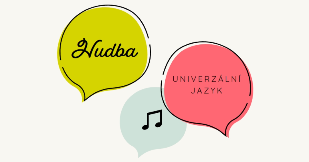 Hudební jazyk white whimsical-line