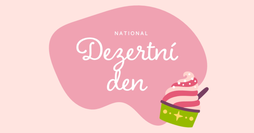 Čerstvá pečená zábava pink whimsical-line