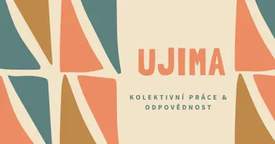 Kwanzaaův princip Ujimy orange whimsical-color-block