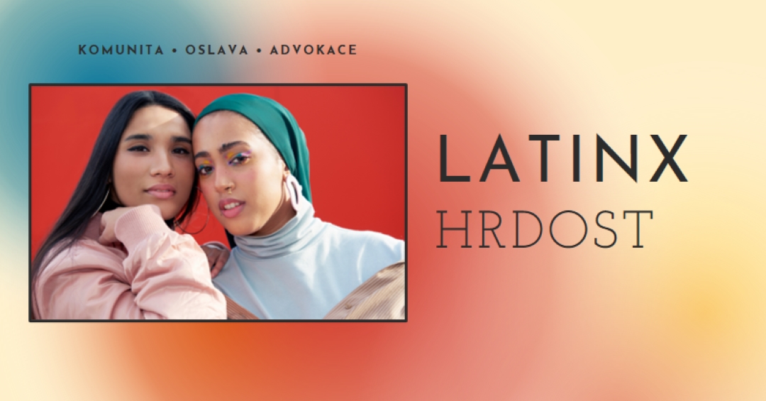 Oslava komunity latinky red modern-bold