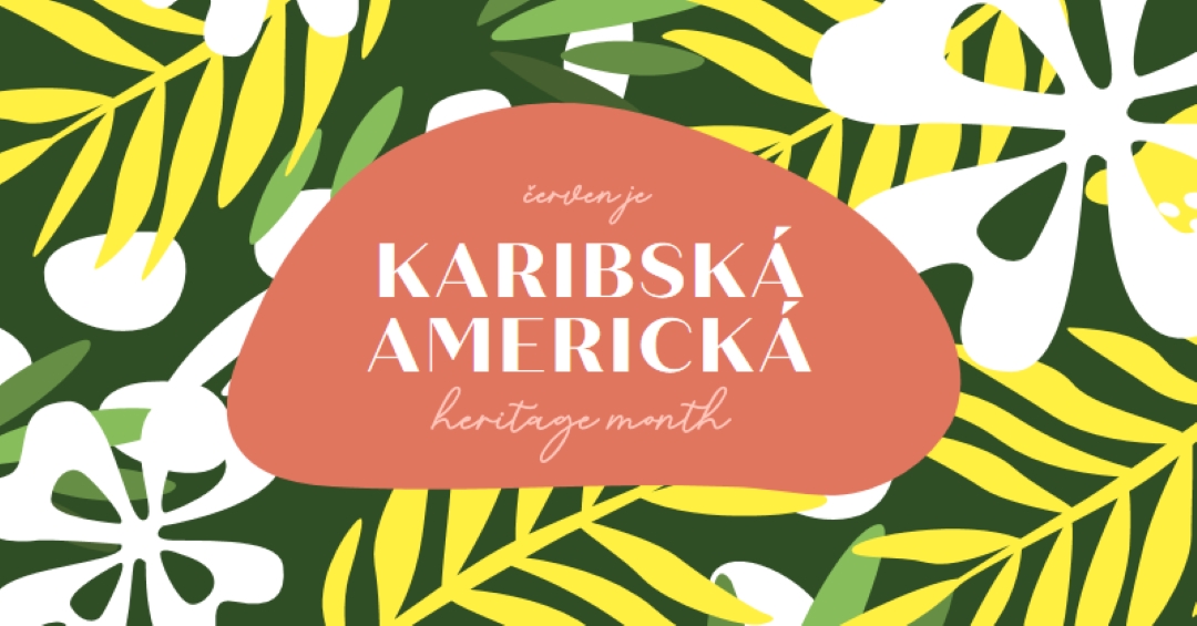 Uctění amerického karibského dědictví green organic-simple