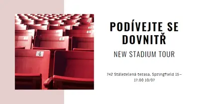 Podívejte se dovnitř red modern-simple
