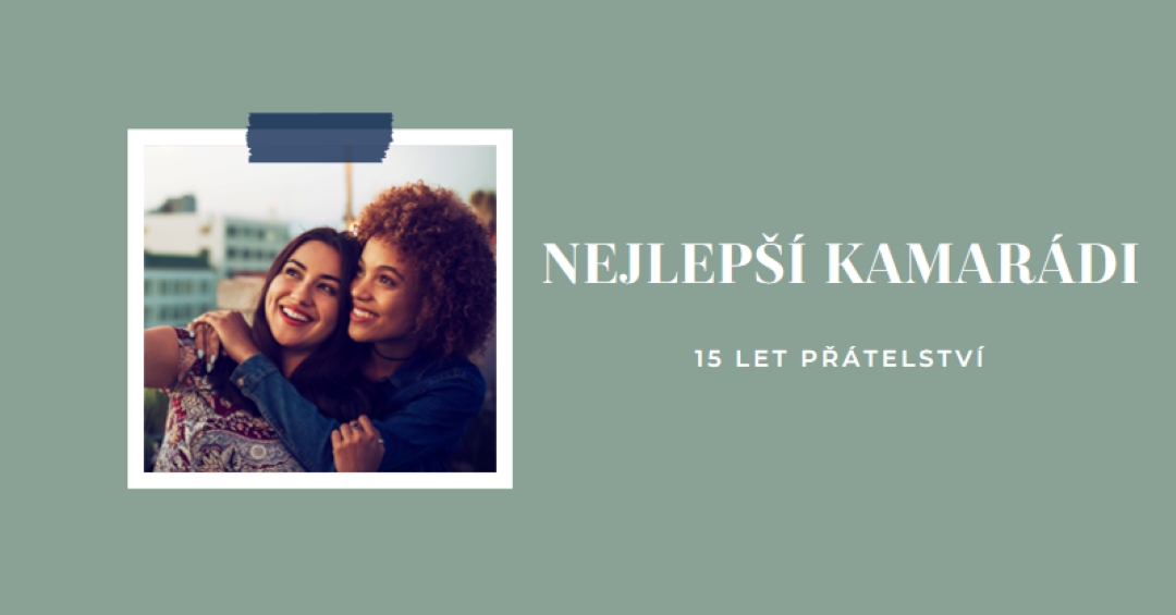 Přátelé opravdu green modern-simple