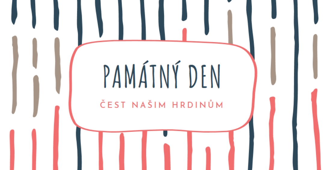 Čest našim hrdinům white whimsical-line