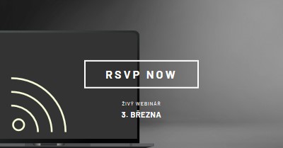 Hvězda webináře black modern-simple