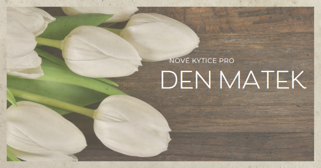 Matčina kytice brown modern-simple