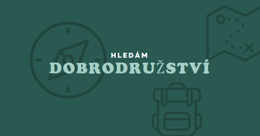 Pojďme se ztratit green modern-bold
