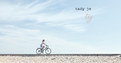 Tady je to pro vás blue modern-simple