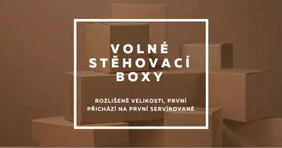 Volné stěhovací boxy brown modern-simple
