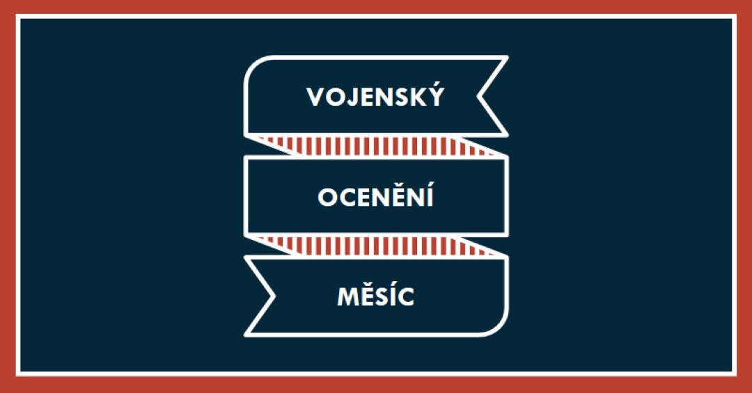 Oslava měsíce vojenského ocenění blue modern-simple