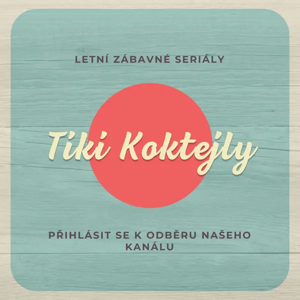 Ostrovní dny blue vintage-retro
