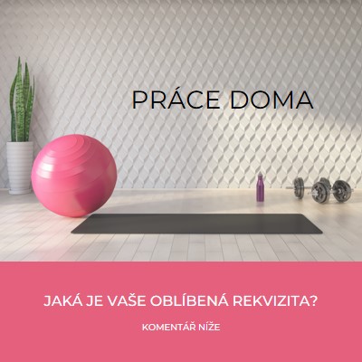 Práce doma gray modern-bold