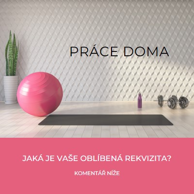 Práce doma gray modern-bold