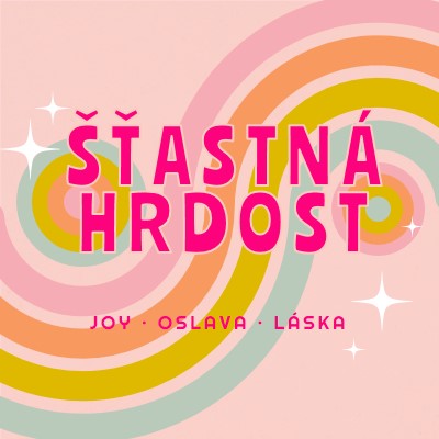 Radost, oslava, láska pink vintage-retro