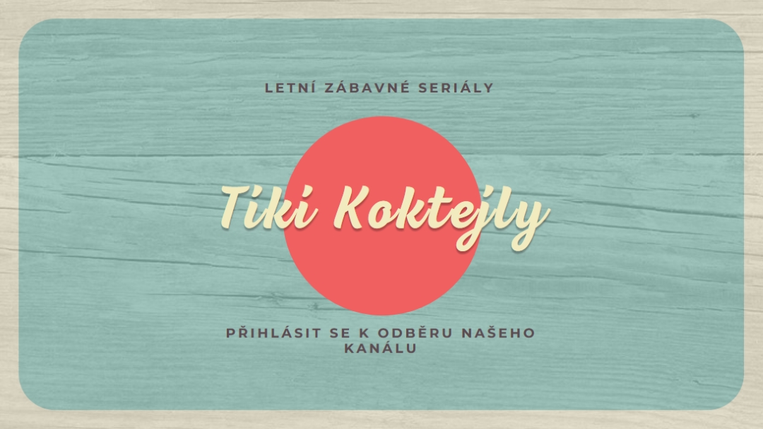 Ostrovní dny blue vintage-retro