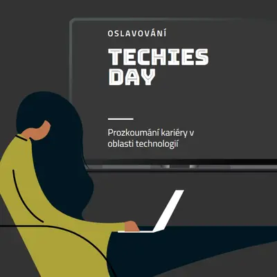 Oslava těch, kteří jsou v technologiích black modern-color-block