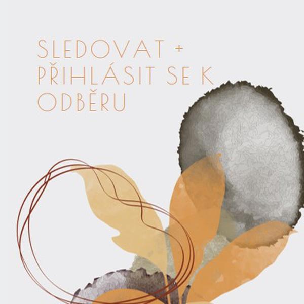 Sledování zlatého gray organic-boho