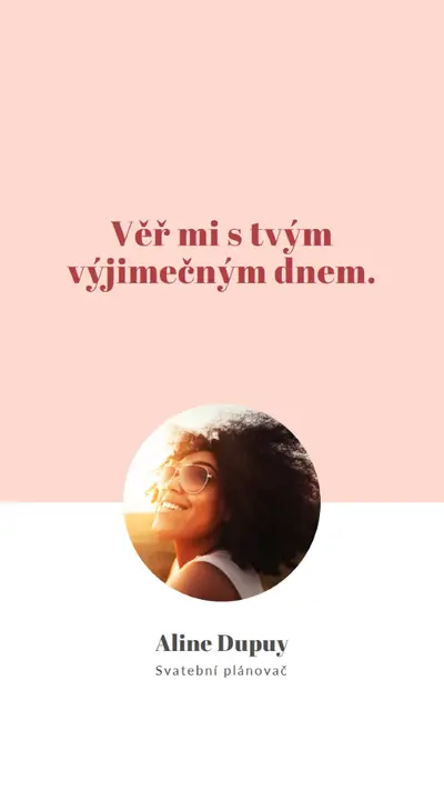 Vize lásky pink modern-simple