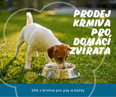 Prodej krmiva pro domácí zvířata green organic-simple