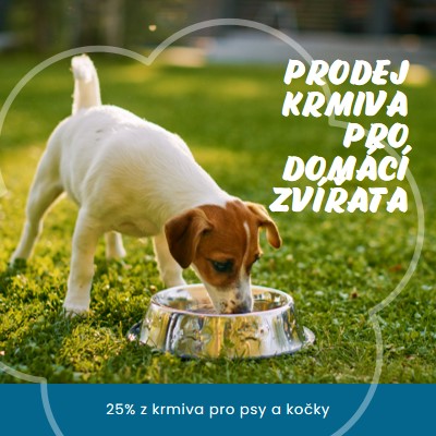 Prodej krmiva pro domácí zvířata green organic-simple