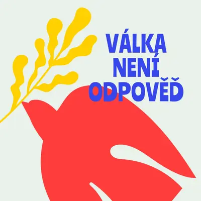 Zachovejte mír red vintage-retro