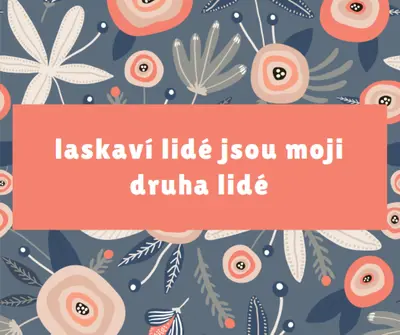 Můj druh lidí orange organic-simple