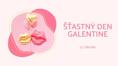 Všechno nejlepší na Valentýna, gal white organic-simple