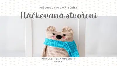 Průvodce háčkováním pro začátečníky white organic-simple
