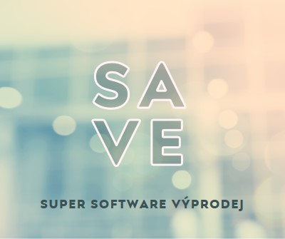 Super software sale blue modern-simple