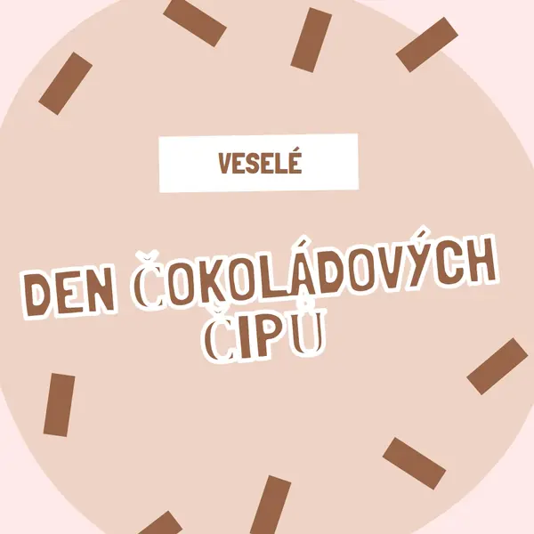 Šťastný čokoládový den brown organic-simple