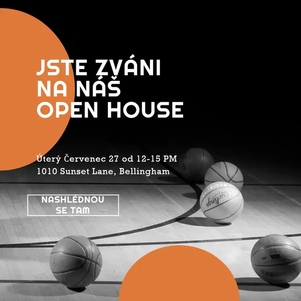 Sportovní open house black vintage-retro