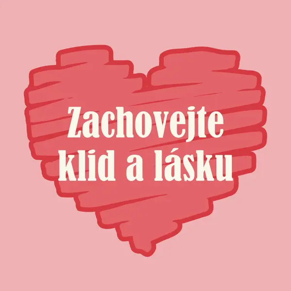 Sňatek z lásky red modern-simple