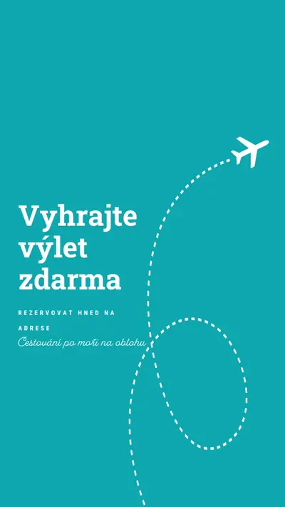 Letová dráha blue modern-simple