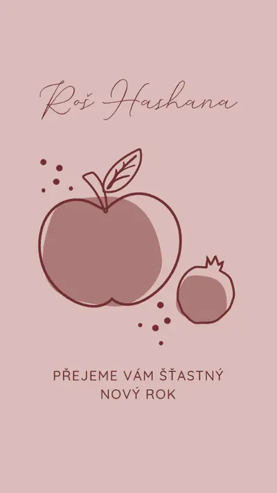 Plodný rok pink organic-simple