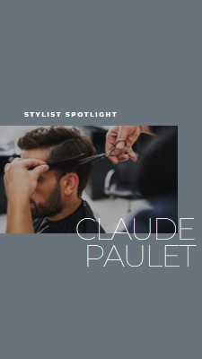 Stylista spotlight gray modern-simple