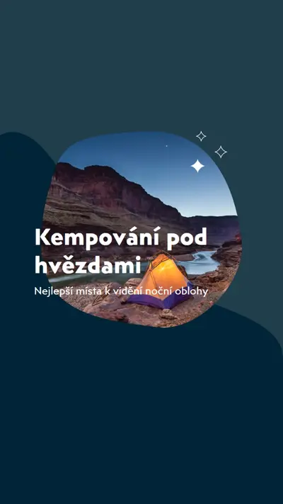 Pod hvězdami blue organic-simple