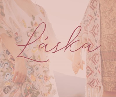 Český sen pink organic-boho