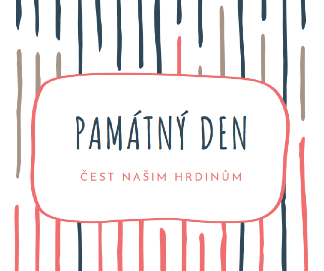Čest našim hrdinům white whimsical-line