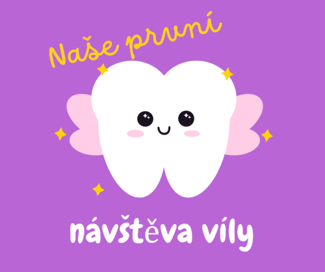 První návštěva víly purple whimsical-color-block