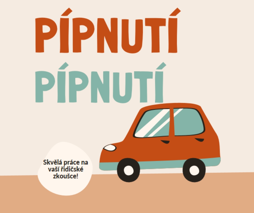 Pípnutí! orange whimsical-color-block