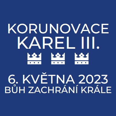 Bůh zachraň krále blue modern-bold